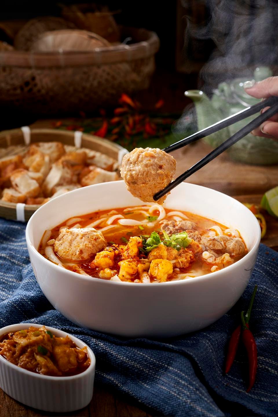 Hình ảnh Bánh Canh Cua Chả Cua Chà Bá